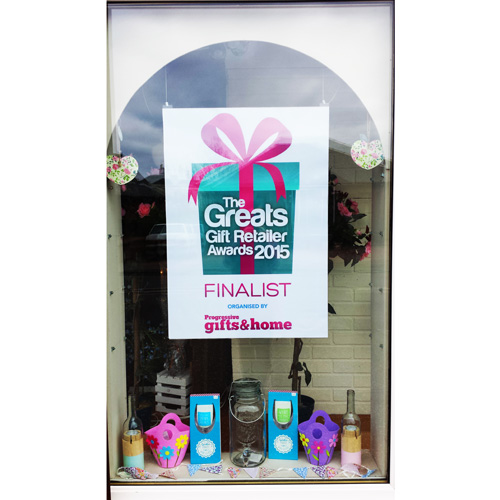 Suspended A1P poster holder